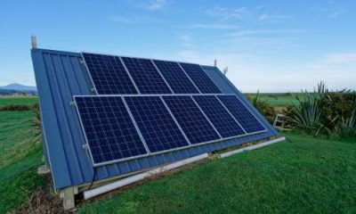 panneaux solaires sur batiment agricole